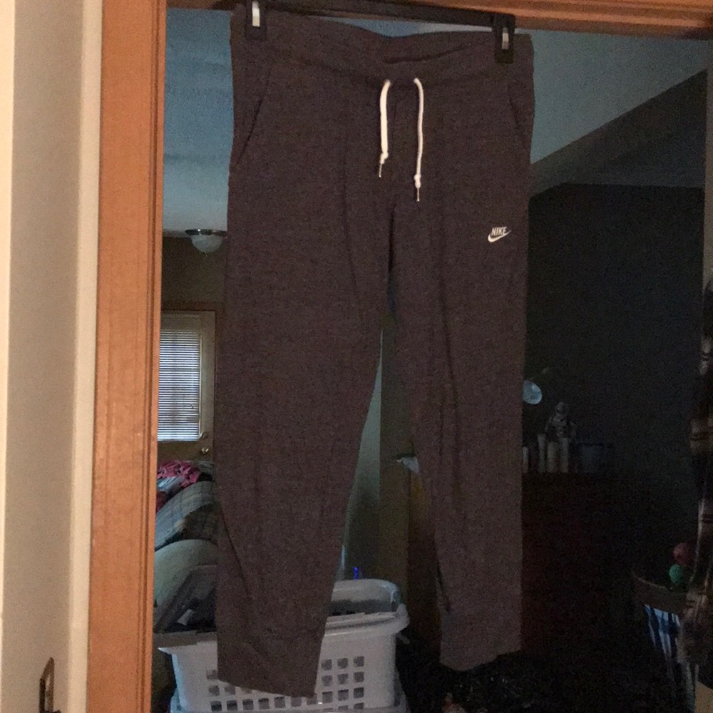 Nike dark grey joggers